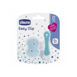 Chicco Clip Para Chupeta Azul