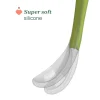 Chicco Colher Silicone Macio Azul 6M+ Pack 2un | Sem BPA Ergonómica