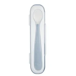 Chicco Colher Silicone Macio com Estojo 6M+ | Sem BPA Ergonómica
