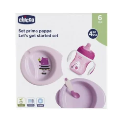 Chicco Conjunto de Papa Rosa +6M