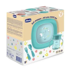 Chicco Conjunto Papa 5 Peças Azul 12M+