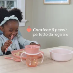 Chicco Conjunto Papa 5 Peças Rosa 12M+