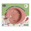 Chicco Conjunto Papa 3 Peças Rosa 6M+