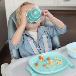Chicco Copo Refeição 360 Cinzento 12M+ 200ml
