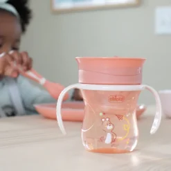 Chicco Copo Refeição 360 Cinzento 12M+ 200ml