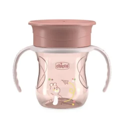 Chicco Copo Refeição 360 Rosa 12M+ 200ml