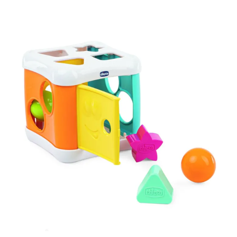 Chicco Cubo Mágico 2 em 1 | Brinquedo Educativo 10-36 Meses