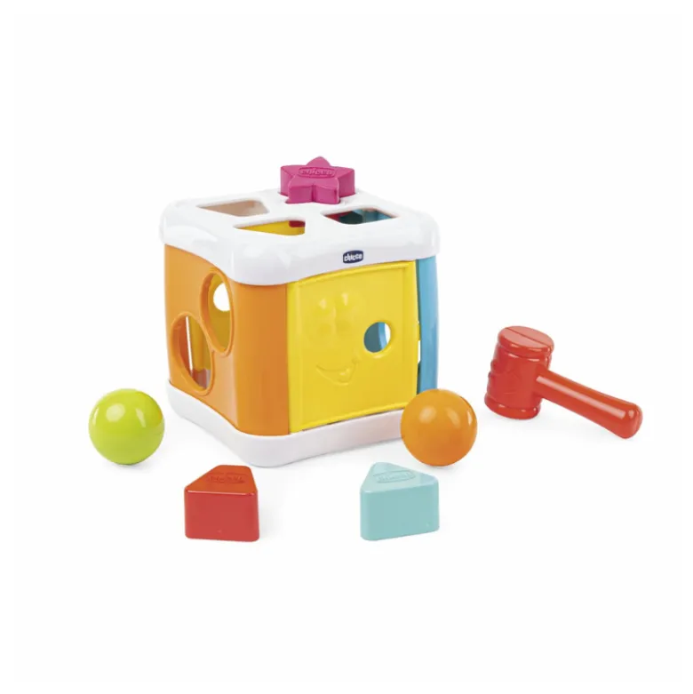 Chicco Cubo Mágico 2 em 1 | Brinquedo Educativo 10-36 Meses