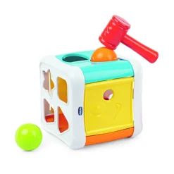 Chicco Cubo Mágico 2 em 1 | Brinquedo Educativo 10-36 Meses