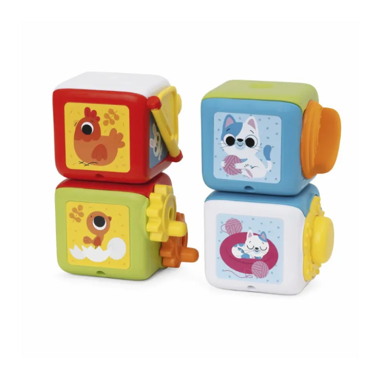 Chicco Cubo Multiatividades | Brinquedo Educativo Montessori 10-36 Meses