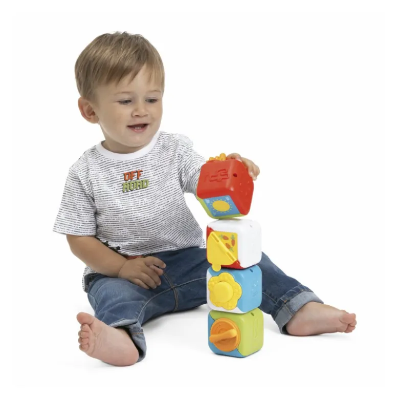 Chicco Cubo Multiatividades | Brinquedo Educativo Montessori 10-36 Meses