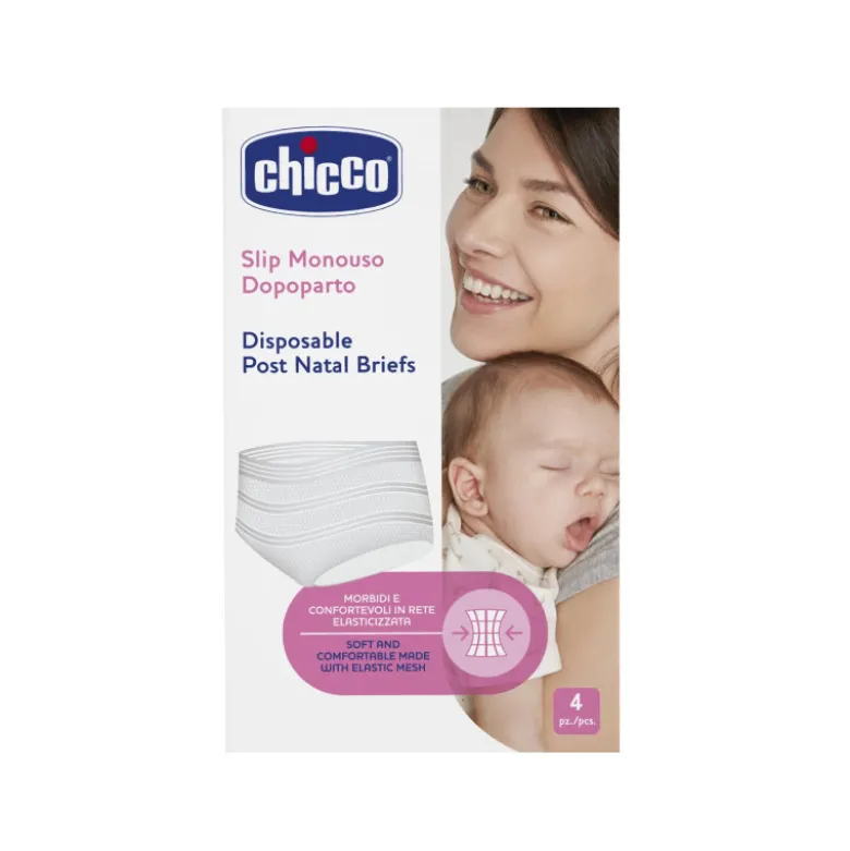 Chicco Cuecas Monouso Pós-Parto Rede Elástica x4