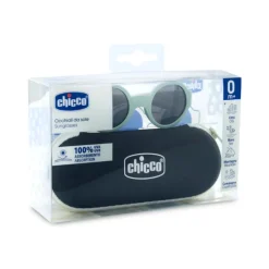 Chicco Óculos de Sol Armação Verde 0M+ | Bebé com Proteção UVA/UVB e Armação Flexível