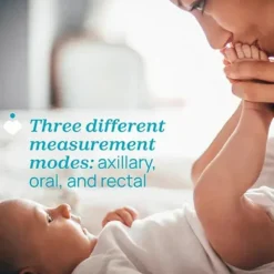 Chicco Digibaby Termómetro Digital Medição Axilar, Oral e Retal