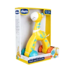 Chicco Girafa Push&Go | Brinquedo para Bebés +12 Meses