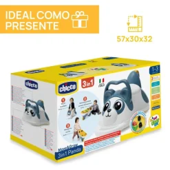 Chicco Panda 3 em 1 | Brinquedo Evolutivo Montessori 12+ Meses