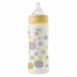 Chicco Perfect Easy Biberão Amarelo 330ml 4M+