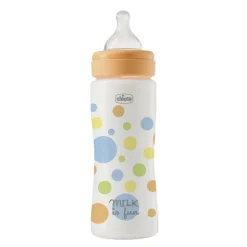 Chicco Perfect Easy Biberão Laranja 330ml 4M+