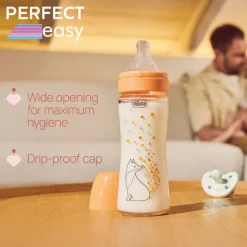 Chicco Perfect Easy Biberão Vidro Neutro 240ml 0M+