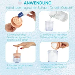 Chicco Pop Foamy Gel Limpeza Rosto Baunilha 150ml + Espumador +6A