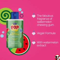 Chicco Pop Gel Banho Melancia 300ml
