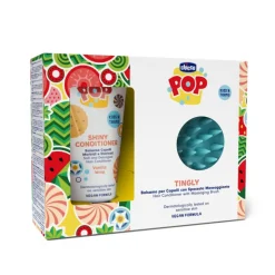 Chicco Pop Tingly Amaciador Baunilha 150ml + Escova Massagem +3A