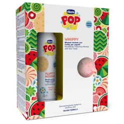Chicco Pop Whippy Mousse Banho 2em1 Baunilha 200ml + Toalha +3A