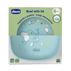 Chicco Tigela Tampa Cinza 6M+
