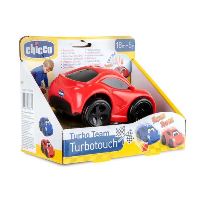 Chicco TurboTouch Carro Vermelho com Turbo | Brinquedo 18+ Meses