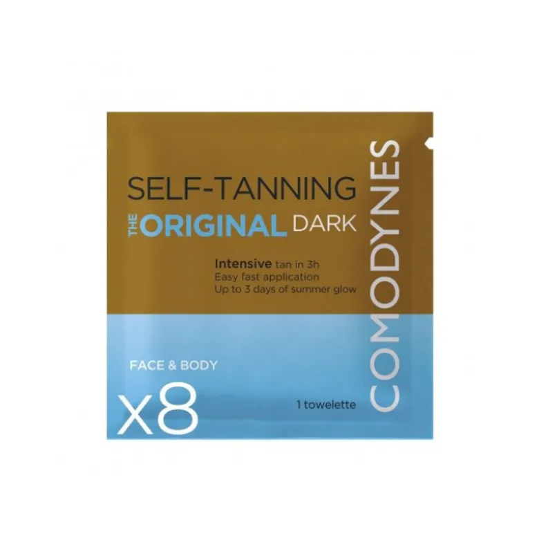 Comodynes Self-Tanning Toalhitas Autobronzeadoras Intensas x8