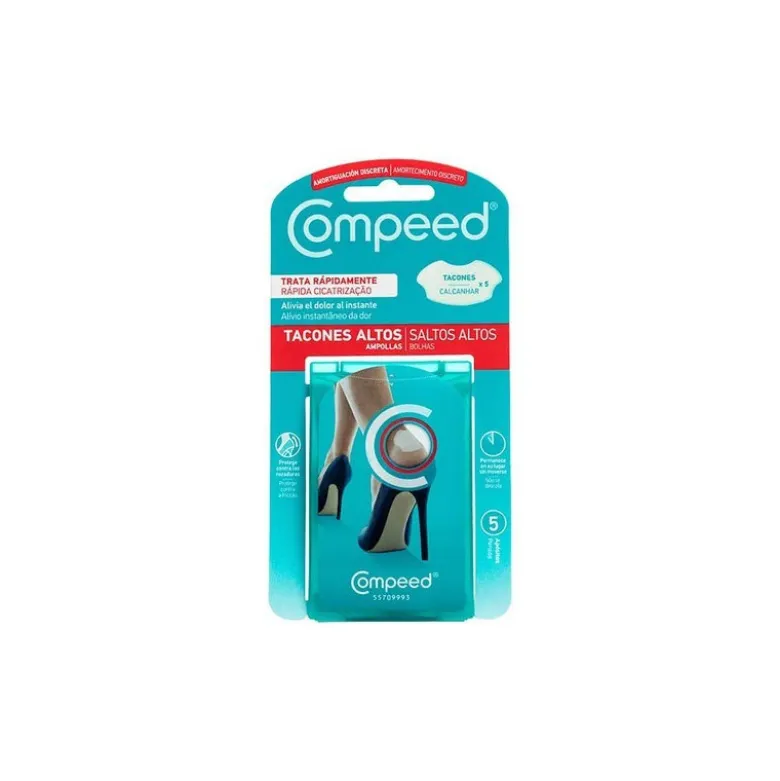 Compeed Salto Alto Penso Bolha Calcanhar X5
