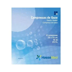 Compressa Hassemed Gaze 16C 7,5X7,5Cmx12
