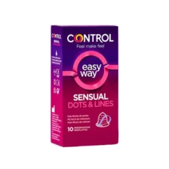 Control Easy Way Sensual Dots & Lines Preservativos x10