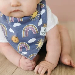 Copper Pearl Bandana Bib Set Hope | Pack 4 Babetes Algodão 3-36 Meses