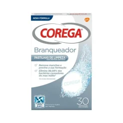 Corega Branqueador Comprimidos Efervescentes x30