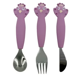 Cópia de Trixie Colheres Silicone Pack 2 Mrs. Peacock | Alimentação Bebé +4M
