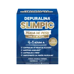 Depuralina Slimpic Saquetas 15x6,6g | Suplemento para Controlo de Peso | Chá Verde + L-Carnitina
