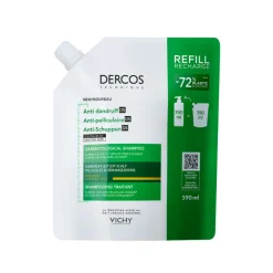 Dercos Anticaspa Recarga Champô Caspa Seca 390ml | Controlo Intenso