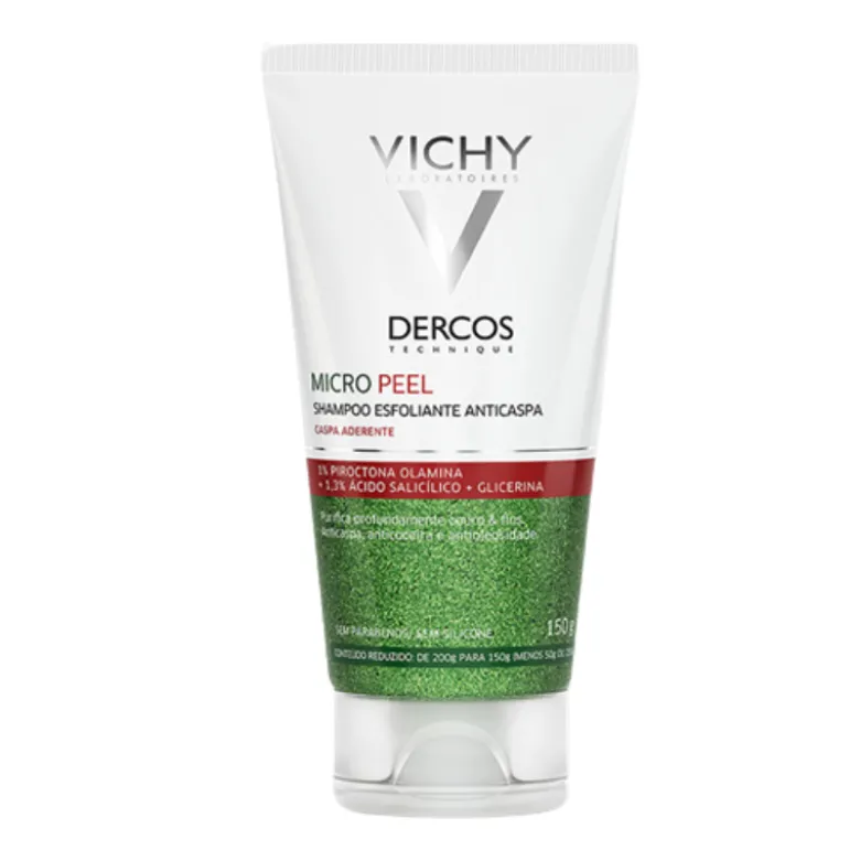 Dercos Champô Esfoliante Anticaspa Micropeel 200ml