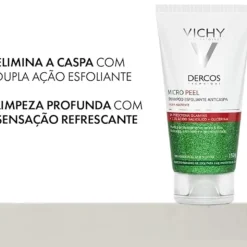Dercos Champô Esfoliante Anticaspa Micropeel 200ml