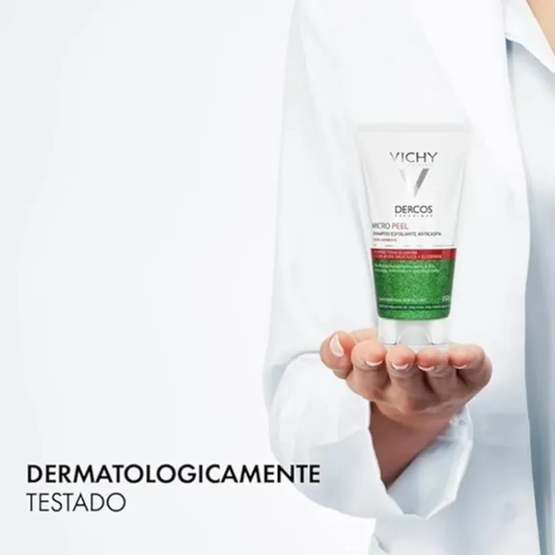 Dercos Champô Esfoliante Anticaspa Micropeel 200ml