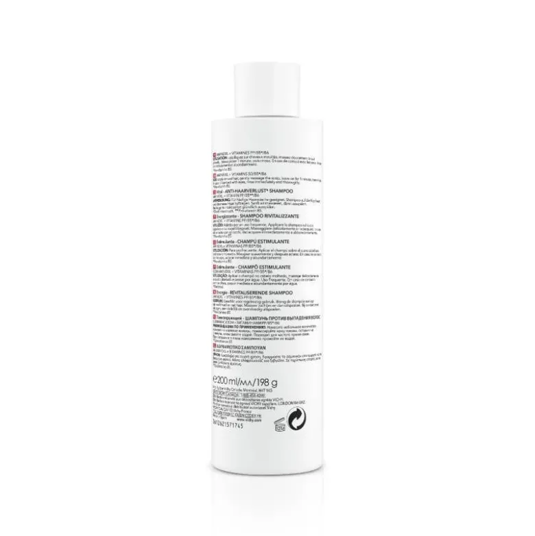 Dercos Champô Estimulante 200ml