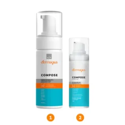 Dermagius Coffret Limpeza e Hidratação | Mousse Facial + Creme Hidratante