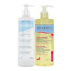 Dexeryl Pack Creme + Óleo Duche 500ml + 500ml | Tratamento Pele Atópica toda a Família