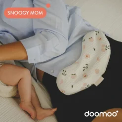Doomoo Almofada Térmica Maternidade Snoogy Mom Pêssegos | Alívio para Menstruação, Gravidez e Pós-Parto