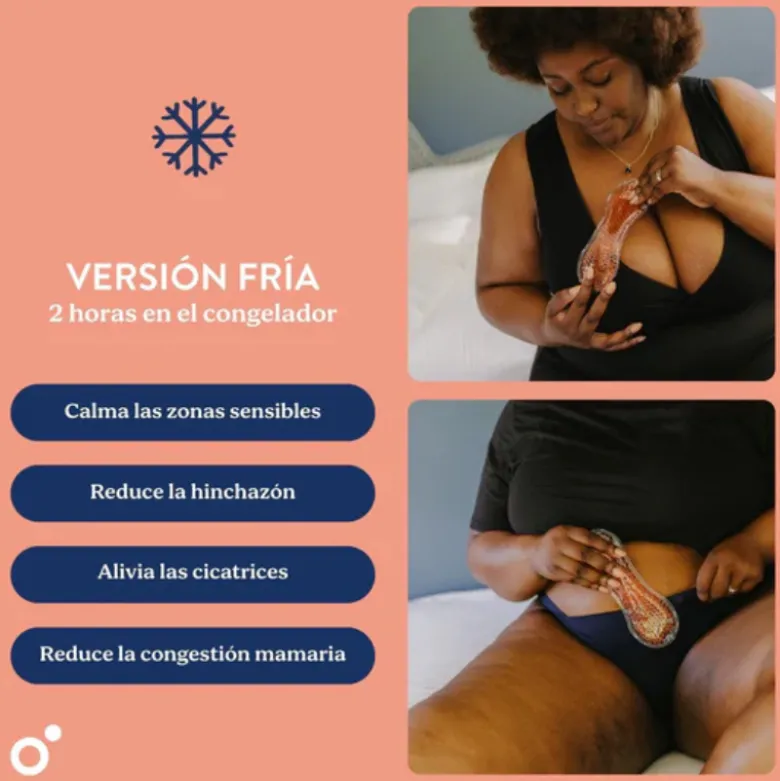 Doomoo Calmy Almofada Térmica Pós-Parto | Frio/Calor | Alívio para Episiotomia, Cesariana, Seios e Cólicas