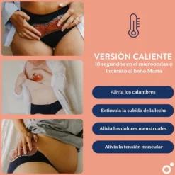 Doomoo Calmy Almofada Térmica Pós-Parto | Frio/Calor | Alívio para Episiotomia, Cesariana, Seios e Cólicas