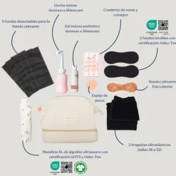 Doomoo Kit Maternidade Pós-Parto Mommy Vanity | 8 Acessórios Essenciais com Necessaire
