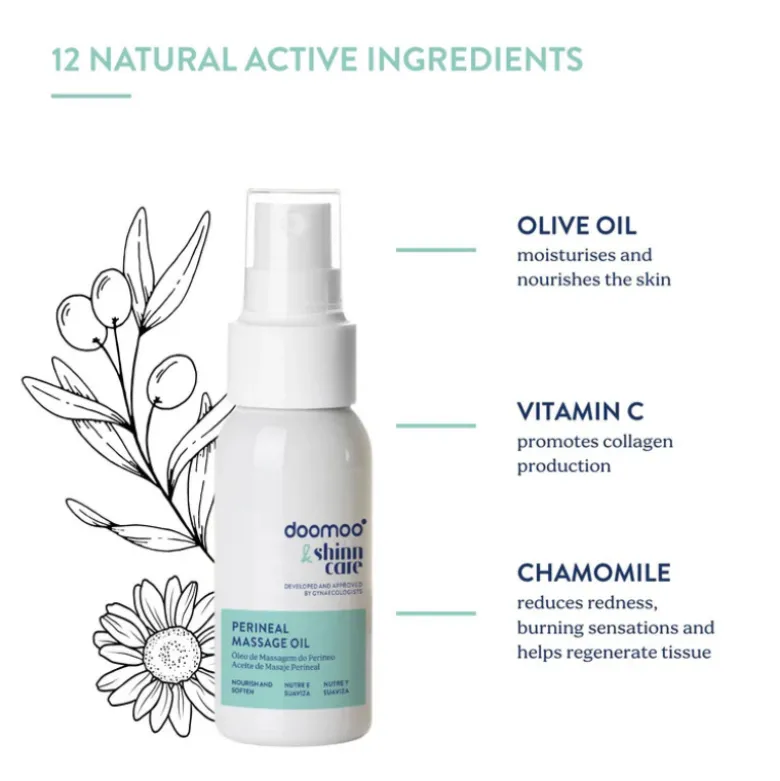 Doomoo Shinncare Óleo Massagem Perineal 50ml | Gravidez e Pós-Parto