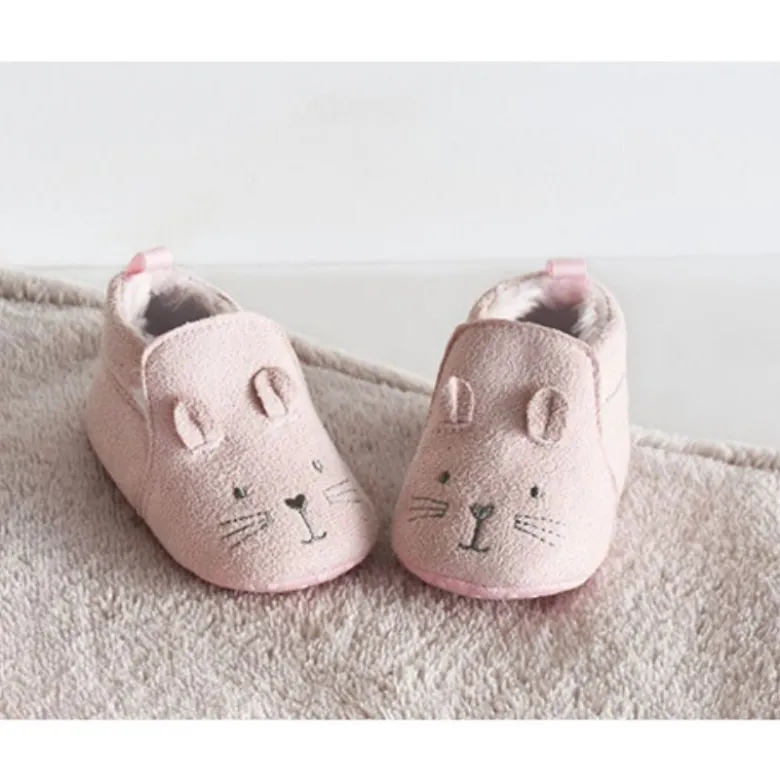 Doudou Pantufas Rato Rosa 0-6m